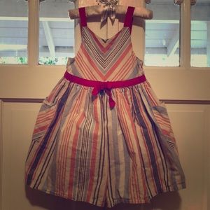 Girls Red, White & Blue Dress ❤️☁️💙